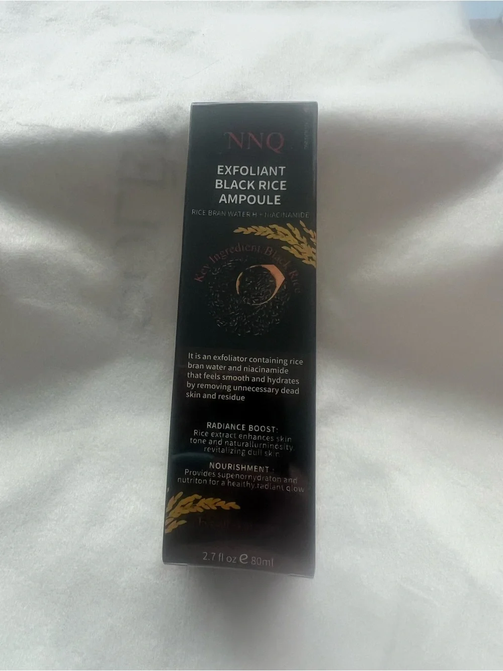 Exfoliant Black Rice Ampoule — Black nip